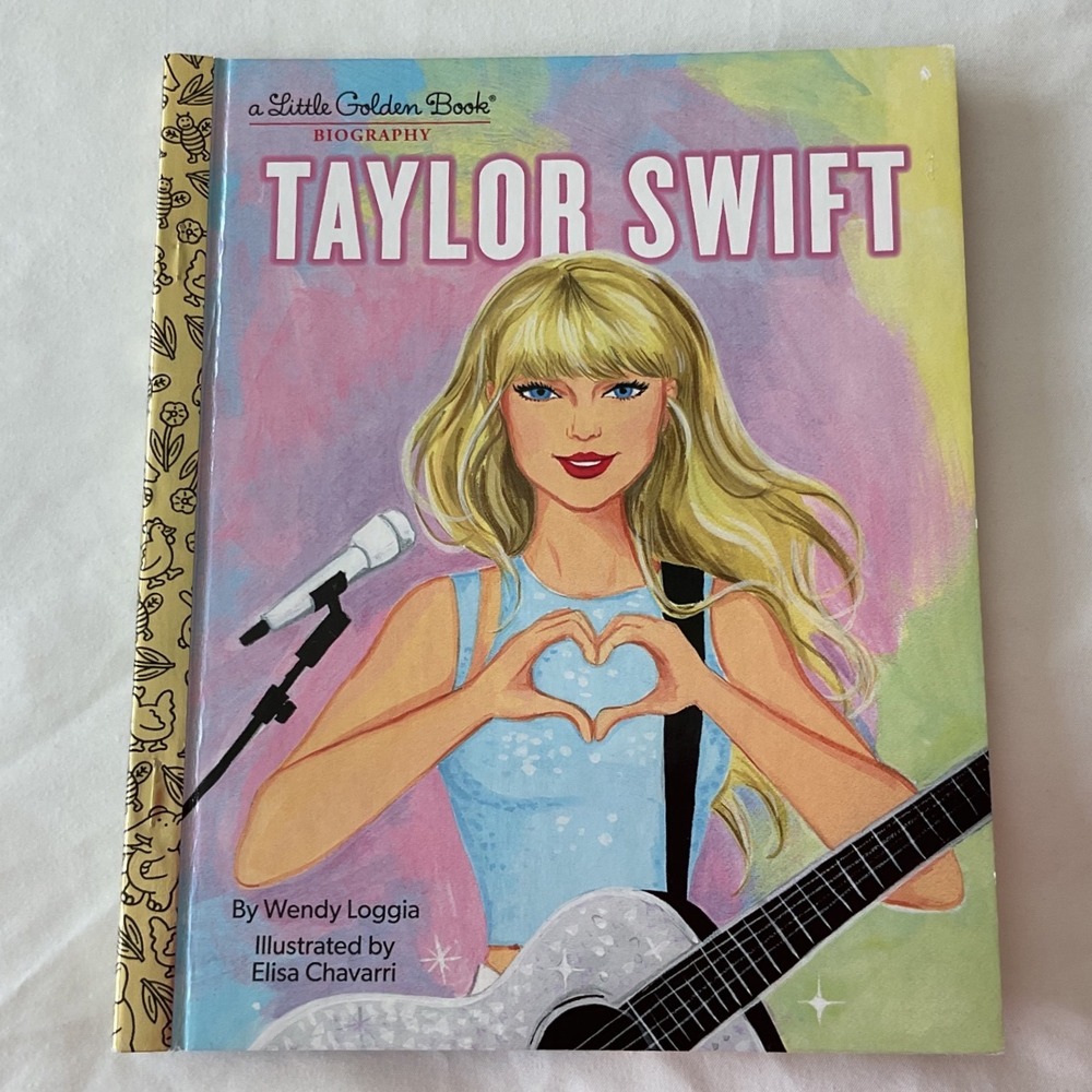 Taylor Swift Little Golden Book Biography Wendy Loggia Hardcover 9780593566718